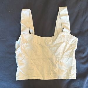 * now a bundle * Abercrombie & Fitch Cream Crop Top
